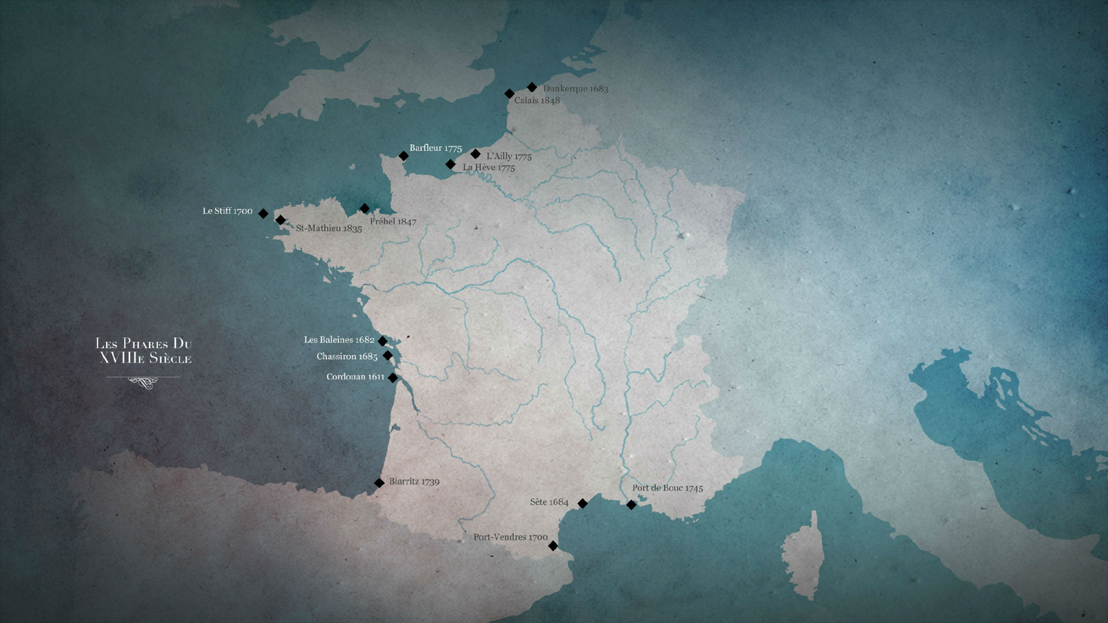 Les phares au XVIIIe siècle