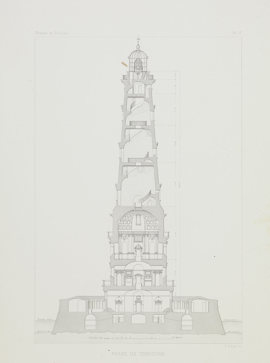 Planche du phare de Cordouan. Cl. Vincent Guigueno © Tous droits  réservés