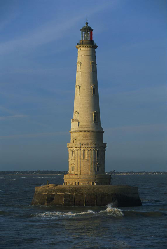 Le phare de Cordouan à marée haute