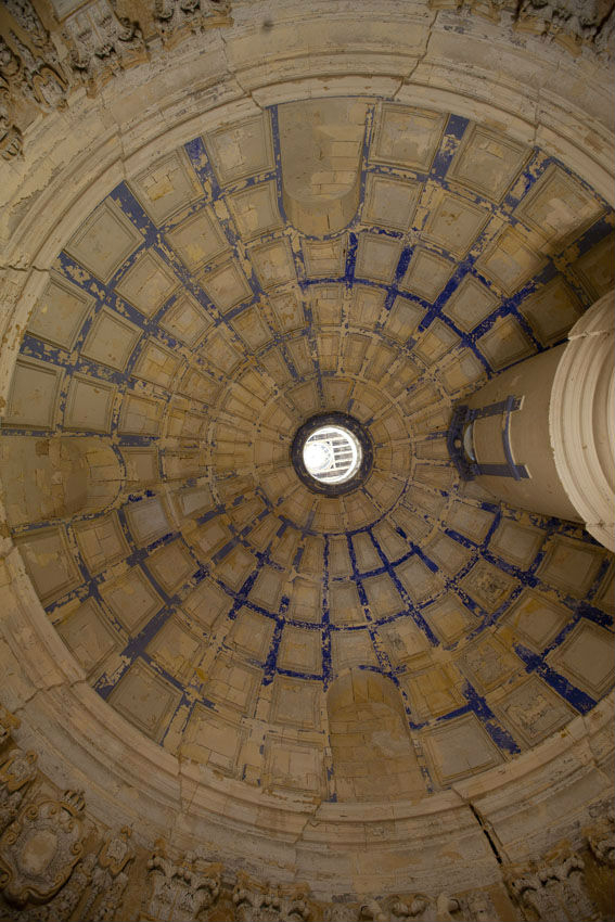 Plafond à caissons de la chapelle royale de Cordouan