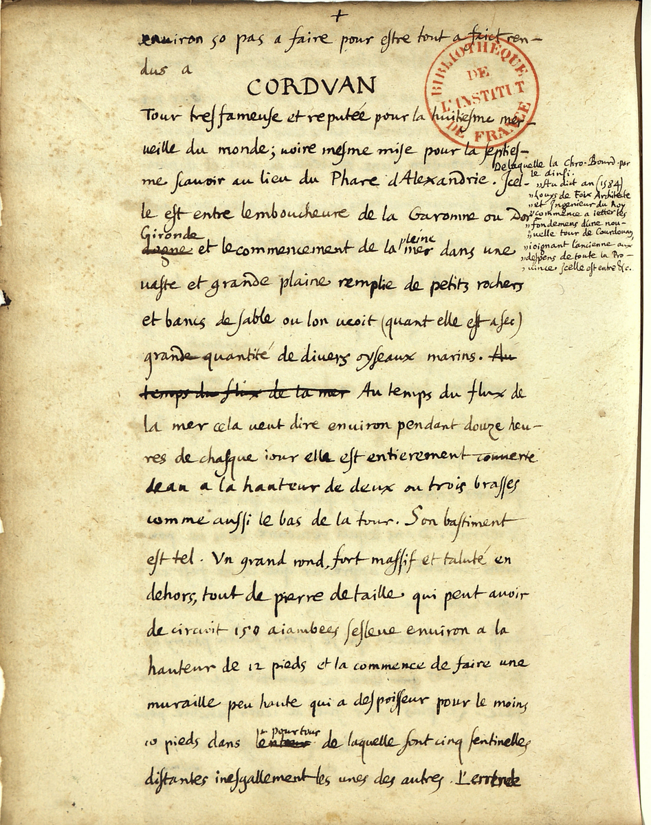 Cordouan et Alexandrie