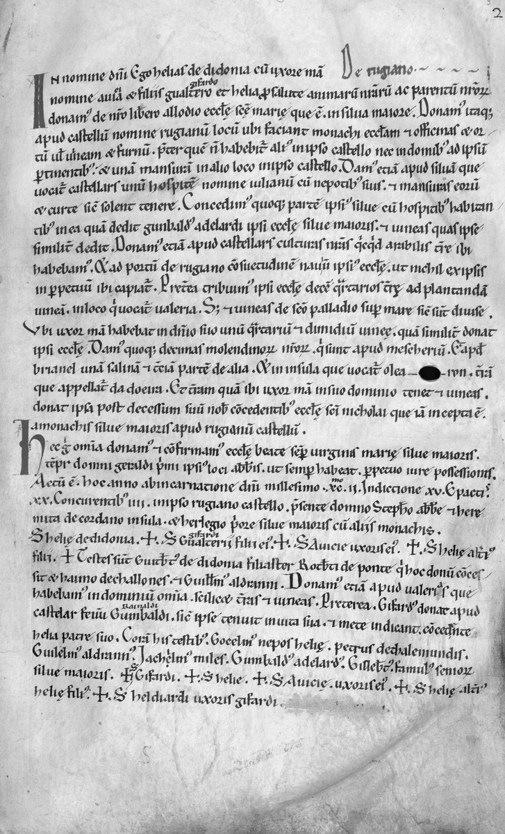 Cartulaire de la Grande-Sauve, 1092