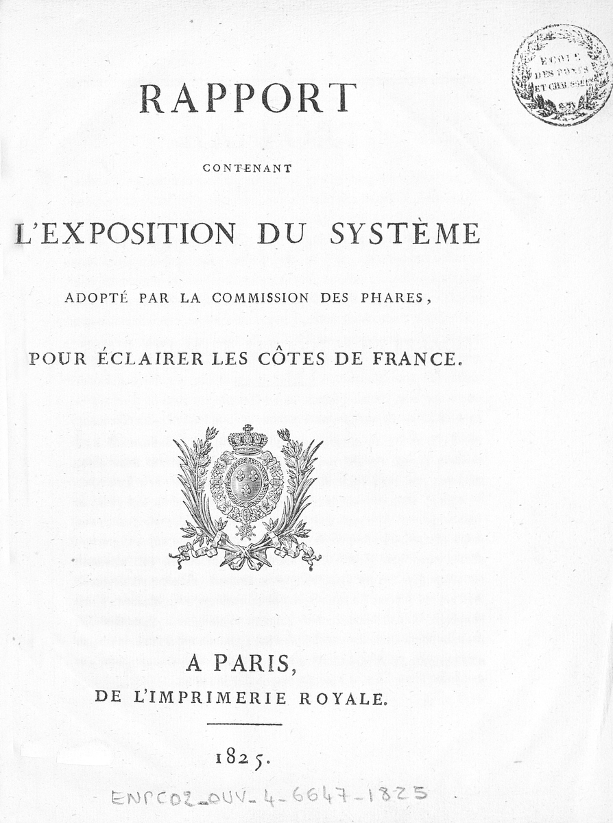 Rapport de 1825