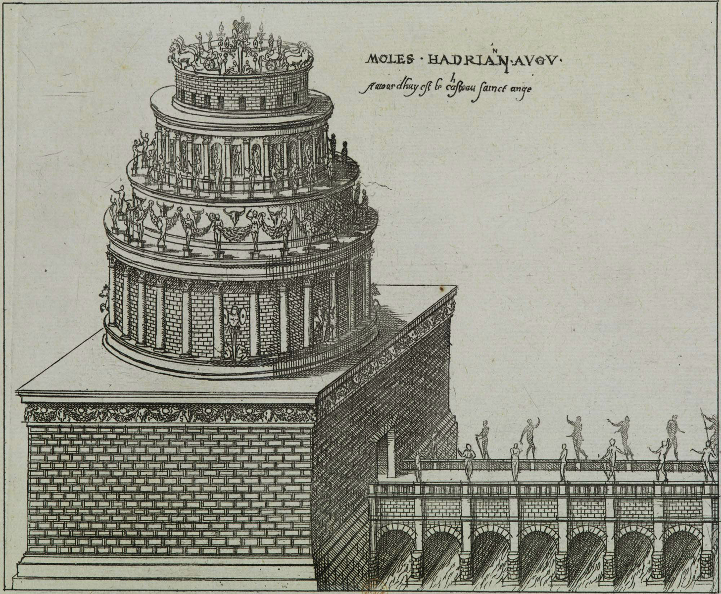 Le Mausolée d'Hadrien