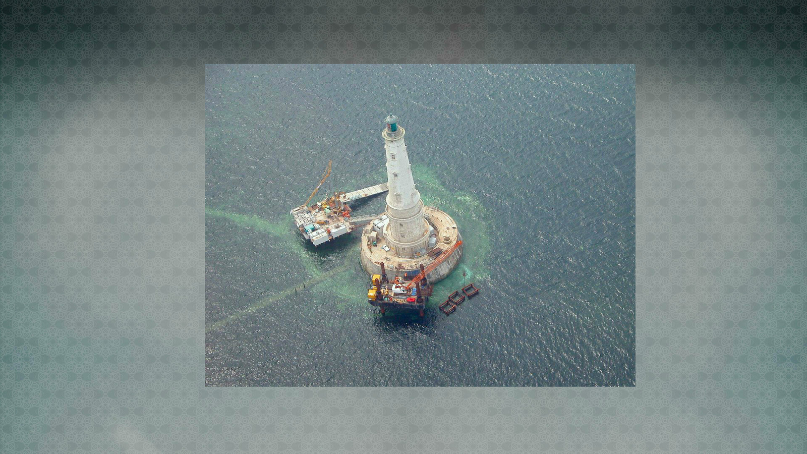 Les travaux de renforcement de la muraille du Phare